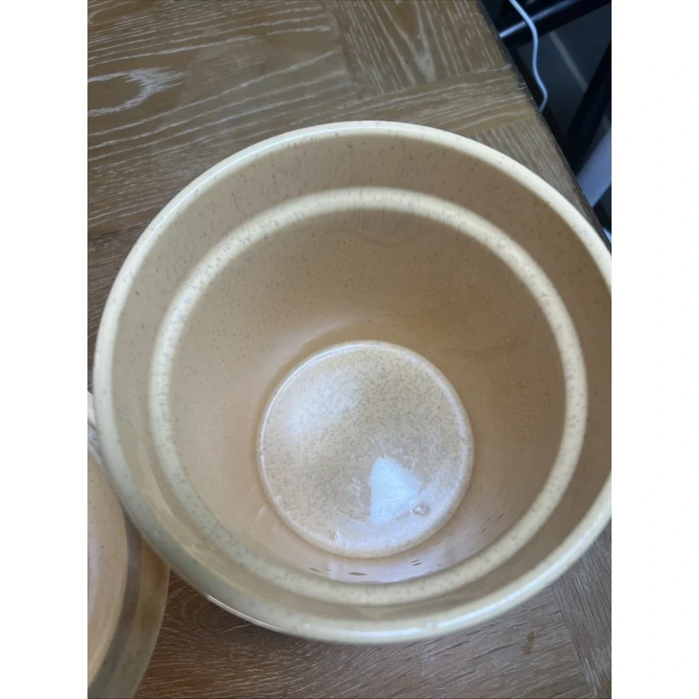 Vintage Treasure Craft Butterfly Canister From 1970s‎ Blue Cottage Core